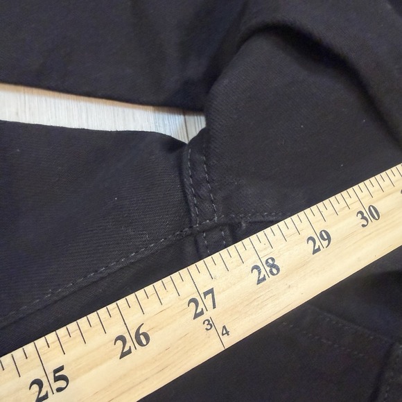 NWT Old Navy Women's 8 High-Waisted OG Straight Ankle Jeans Black 673617 - Picture 10 of 10